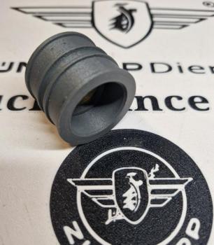 Preview: Zündapp Ansauggummi 283-​04.102 TPU für KS 50 Typ 517 & 530 in Dunkel GRAU MATT